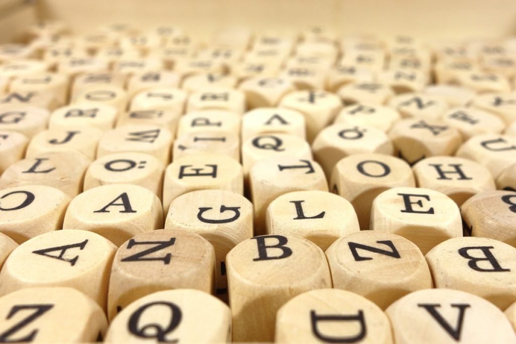 Lettere Legno